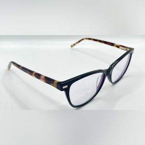 Zenni 503021 Black Oval Cat-Eye Sunglasses Frames Only